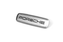 Porsche Badge in alluminio per tappetini auto (1 pz) foto 2