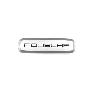 Badge in alluminio per tappetini auto (1 pz)