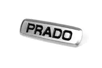 Toyota Prado Badge in alluminio per tappetini (1pz) foto 2