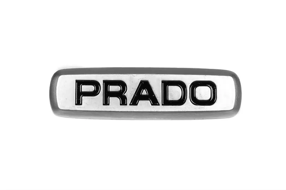 Toyota Prado Badge in alluminio per tappetini (1pz) Image