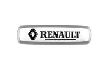 Renault Badge in alluminio per tappetini auto (1 pz) foto 1