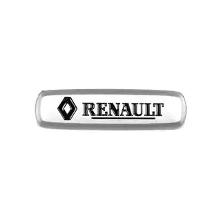 Badge in alluminio per tappetini auto (1 pz) foto 1