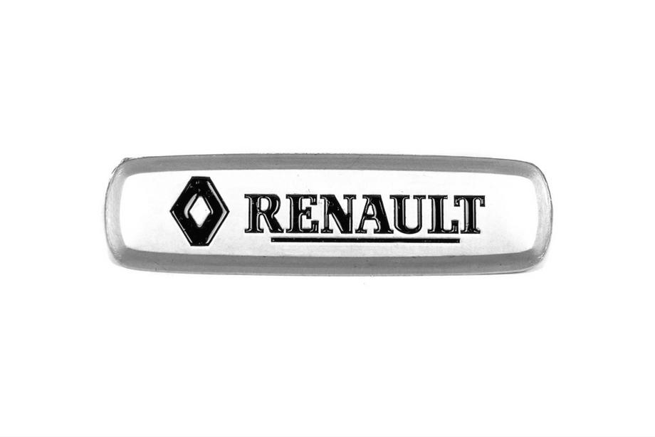 Renault Badge in alluminio per tappetini auto (1 pz) Image