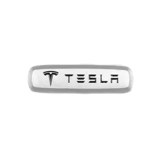 Badge in alluminio per tappetini auto (1 pz)