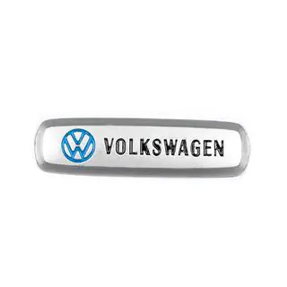 Badge in alluminio per tappetini auto (1 pz) foto 1