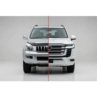 Kit carrozzeria facelift per LC 300 Toyota Land Cruiser Prado 120 2002-2009 foto 1
