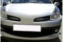 Renault Clio III 2005-2012 Coperture Griglia Cromate (4 pz, Acciaio Inox) foto 1