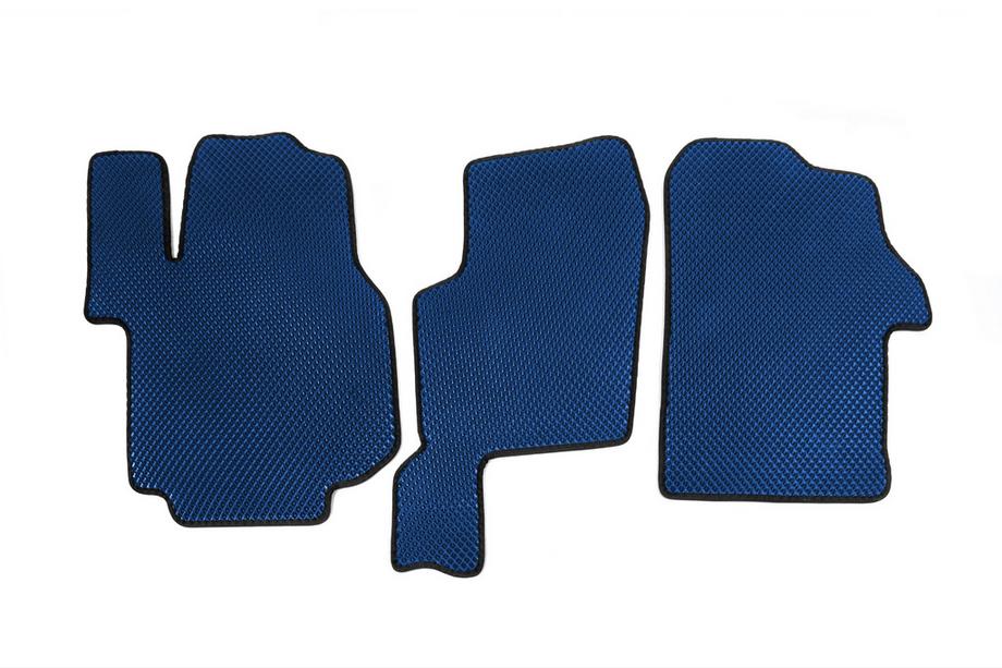 Volkswagen Crafter 2016- Tappetini 2016-2023 (3pz, EVA, Blu) Image