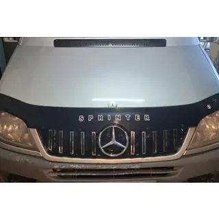 Griglia Anteriore GT Panamericana Cromo Eco (CDI, 2002-2006) Mercedes Sprinter W901/902/903/904/905 1995–2006 foto 3