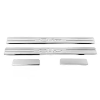 Battitacco OmsaLine (4 pz, acciaio inox) foto 3