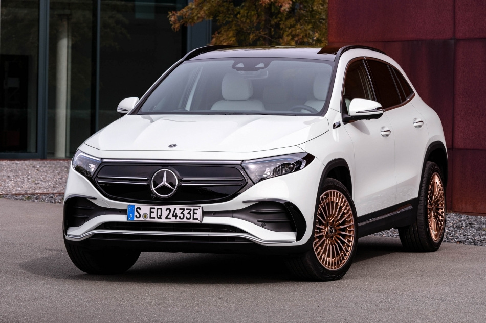 Recensione del crossover elettrico Mercedes-Benz EQA