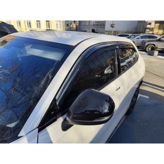 Deflettori finestrini con profilo cromato (4 pz, Niken) foto 4