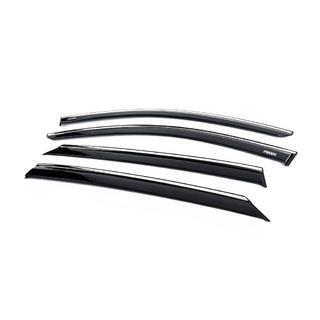 Deflettori finestrini con profilo cromato (4 pz, Niken) Opel Astra L 2022- foto 2