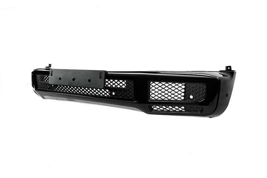 Mercedes G class W463 2018-2024 Paraurti Anteriore (Nero, Originale) Foto 2