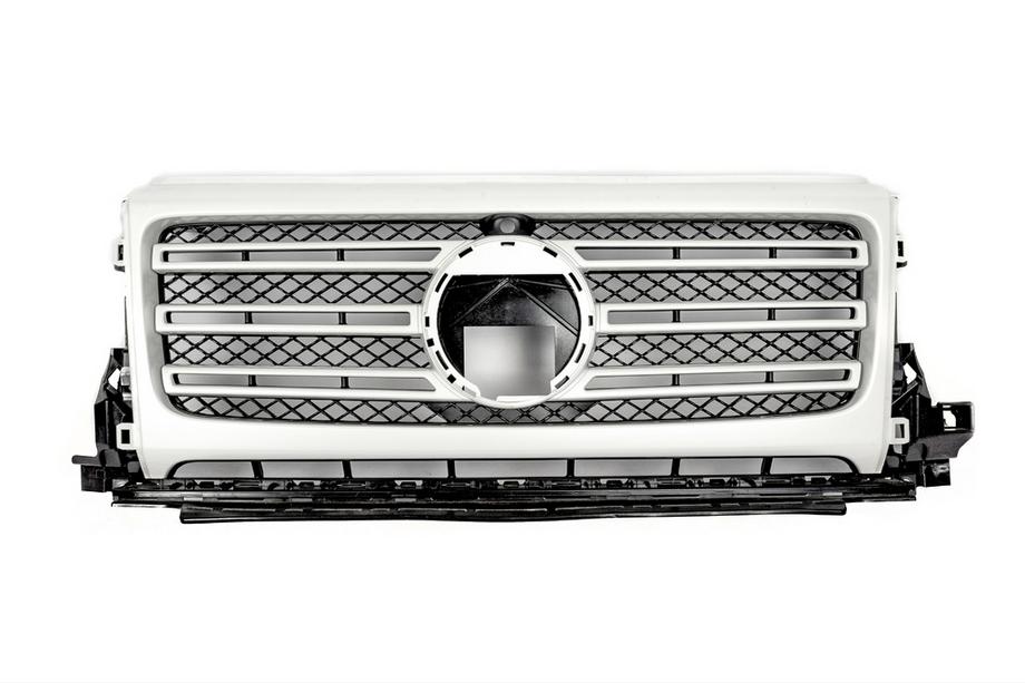 Mercedes G class W463 2018-2024 Griglia anteriore (Bianca, Originale) Image