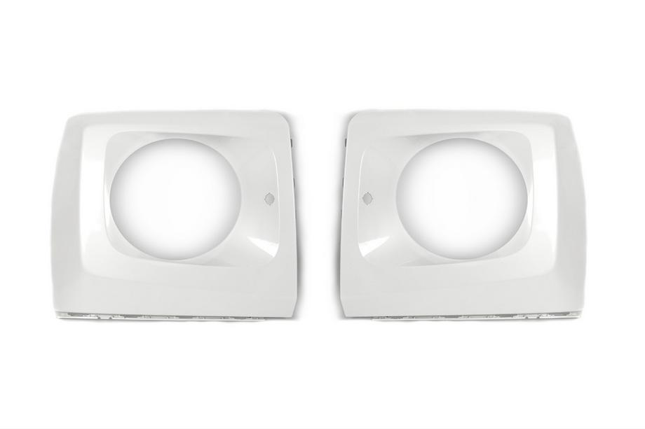Mercedes G class W463 2018-2024 Coperture Fari (2 pz, Bianco, Originale) Foto 1