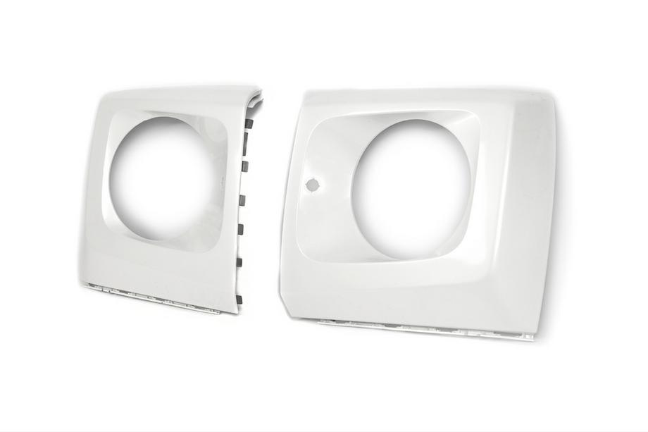 Mercedes G class W463 2018-2024 Coperture Fari (2 pz, Bianco, Originale) Foto 2