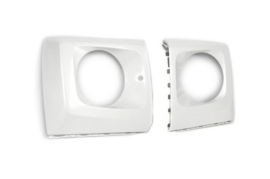 Mercedes G class W463 2018-2024 Coperture Fari (2 pz, Bianco, Originale) Foto 3