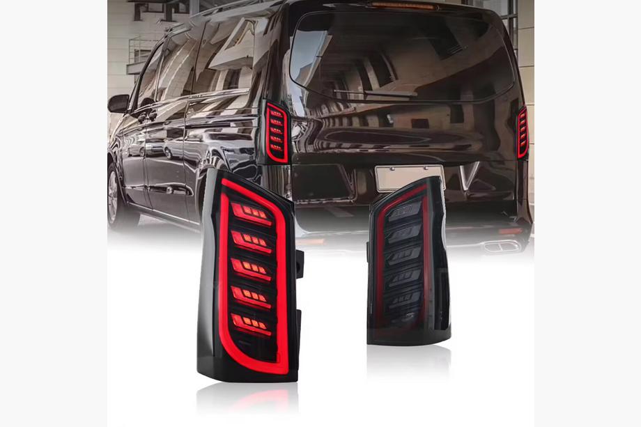 Mercedes Vito/V-class W447 2014- Fanali posteriori Black (per Vito, 2 pz) Image