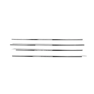 Cornici Esterne Finestrini Acciaio Inox (4 pz) foto 2