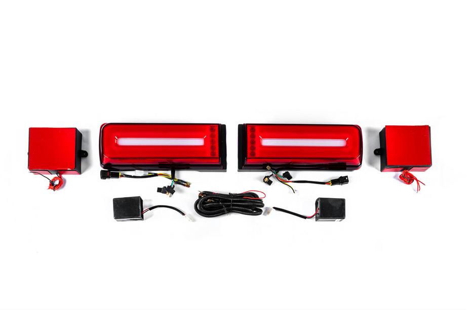 Mercedes G class W463 1990-2018 Fanali Posteriori LED FullLed-designs Image