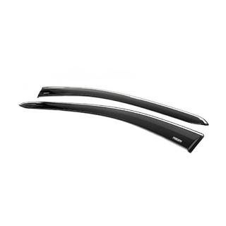 Deflettori Finestrini con Modanatura Cromata (2 pz, Niken) foto 2