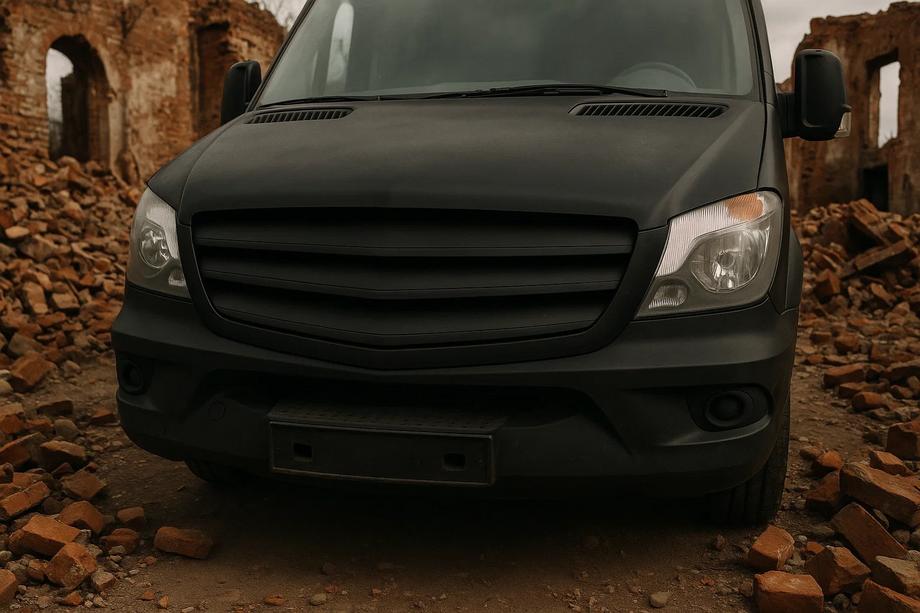 Mercedes Sprinter W906 2006–2018 Griglia anteriore Exclusive 2013-2018 (primer per verniciatura) Image