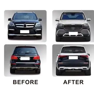 Kit conversione facelift da X166 a GLS X167 Maybach (Type-A) Mercedes GL/GLS сlass X166 2012-2019 foto 2
