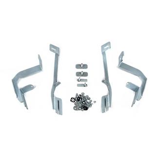 Staffe di montaggio per pedane laterali Opel Crossland X 2017-2024 foto 1