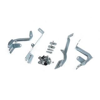 Staffe di montaggio per pedane laterali Opel Crossland X 2017-2024 foto 2