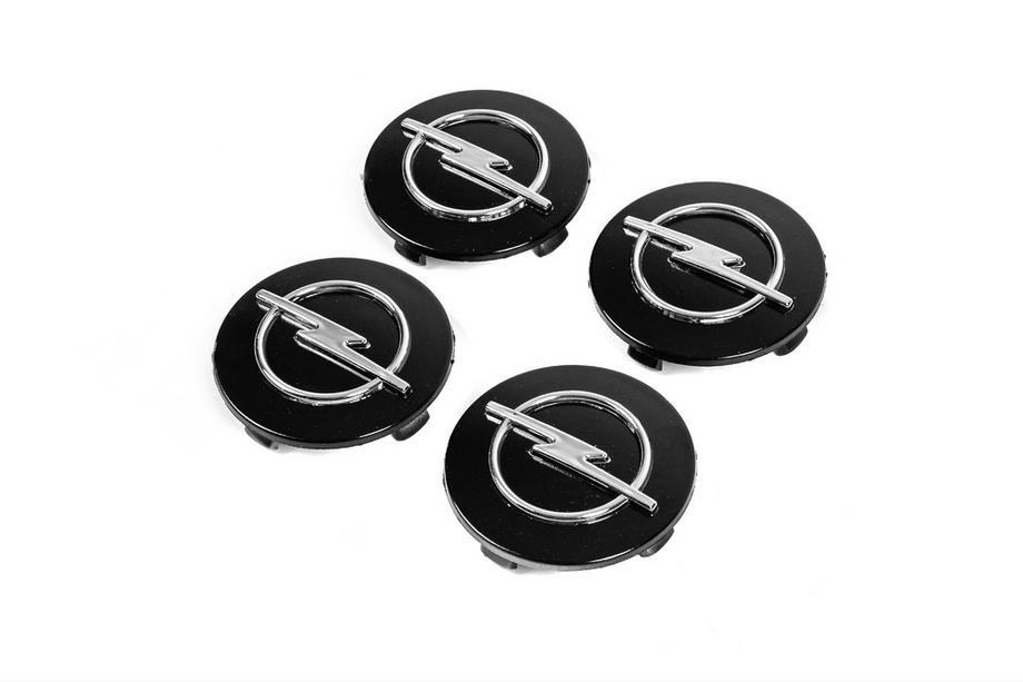 Opel Copri mozzo ruota 65/58mm op6558b (nero, 4 pz) Image