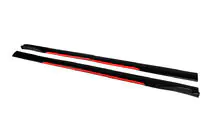 Estensioni universali minigonne laterali Niken Red (ABS) (4pz) foto 2