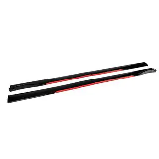 Estensioni universali minigonne laterali Niken Red (ABS) (4pz) foto 4