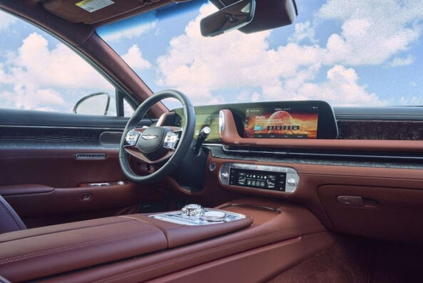 Revisione della berlina di lusso di seconda generazione Genesis G90 Foto 7