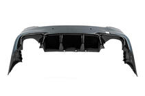 BMW 5 Series F10/F11 2010–2016 Diffusore Posteriore DPT V-2 (per M-Performance, Nero Lucido) foto 9