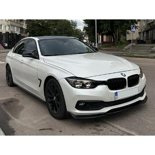 DPT Lip anteriore per versione stock (2015-2018, nero lucido) BMW 3 Series F30/F31 2012-2019 foto 1
