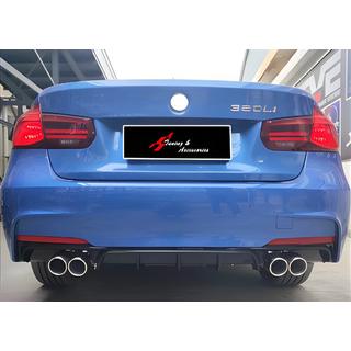Diffusore Posteriore DPT V-2 (per M Performance, Nero Lucido) BMW 3 Series F30/F31 2012-2019 foto 1