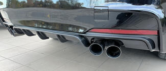 BMW 3 Series F30/F31 2012-2019 Diffusore Posteriore DPT V-3 (per M Performance, Nero Lucido) foto 2
