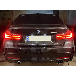 Diffusore Posteriore DPT V-3 (per M Performance, Nero Lucido) BMW 3 Series F30/F31 2012-2019 foto 3