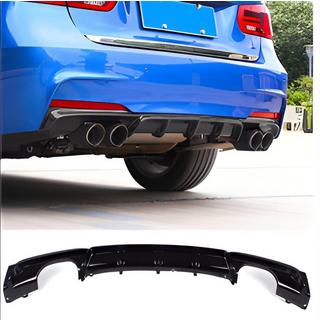 Diffusore Posteriore DPT V-3 (per M Performance, Nero Lucido) BMW 3 Series F30/F31 2012-2019 foto 4