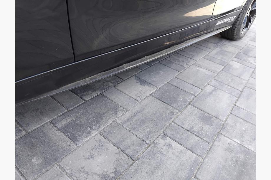 BMW 3 Series F30/F31 2012-2019 Minigonne laterali DPT V-1 (per minigonne M-Sport, nero lucido) Foto 6