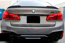 BMW Serie 5 G30/G31 2017–2023 Spoiler CS-Style (Nero Lucido) foto 1