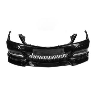 Labbro Anteriore DPT V1 (2011-2015, Nero Lucido) Mercedes C-class W204 2007-2015 foto 4
