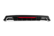 Diffusore Posteriore Universale DPT AMG Style V-3 (ABS) (Nero Lucido) foto 1
