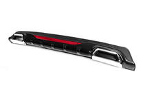 Diffusore Posteriore Universale DPT AMG Style V-3 (ABS) (Nero Lucido) foto 2