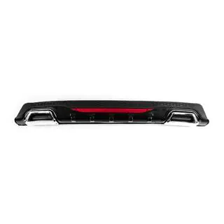 Diffusore Posteriore Universale DPT AMG Style V-3 (ABS) (Nero Lucido) foto 1