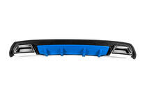 Diffusore Posteriore Universale DPT V-3 (ABS) (Blu+Nero Lucido) foto 1