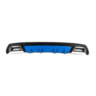 Diffusore Posteriore Universale DPT V-3 (ABS) (Blu+Nero Lucido) foto 1