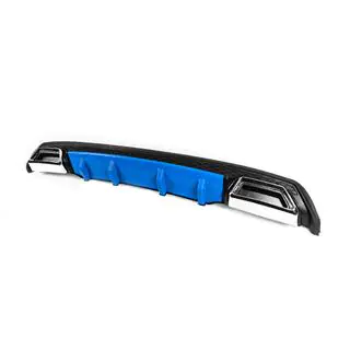 Diffusore Posteriore Universale DPT V-3 (ABS) (Blu+Nero Lucido) foto 2