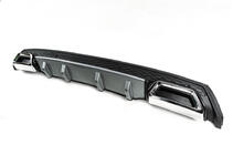 Diffusore Posteriore Universale DPT V-4 (ABS) (Grigio + Nero Lucido) foto 2